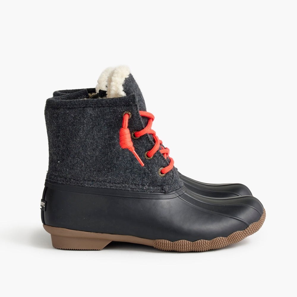 Sperry Shearwater Flannel Wool Lined Boots